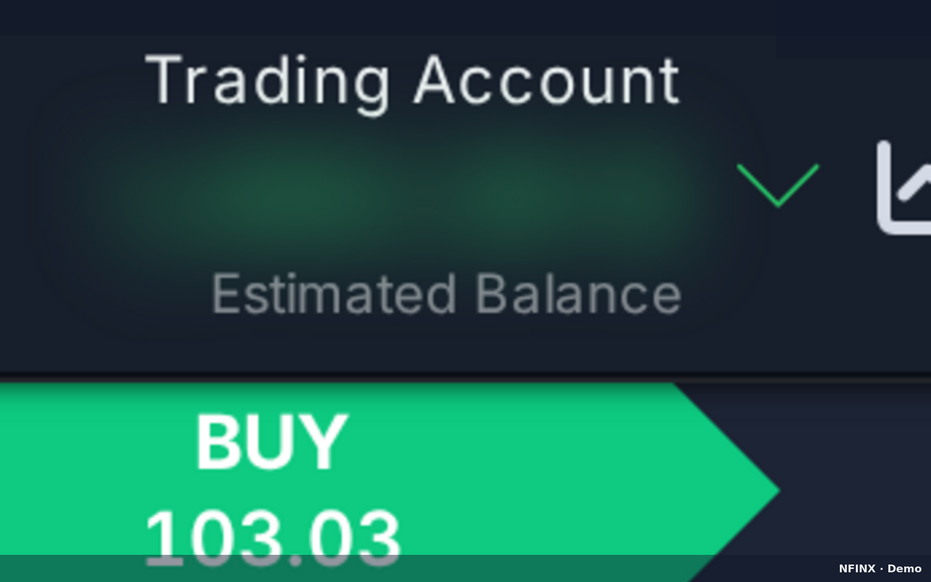 Trading wallet switcher in client app
