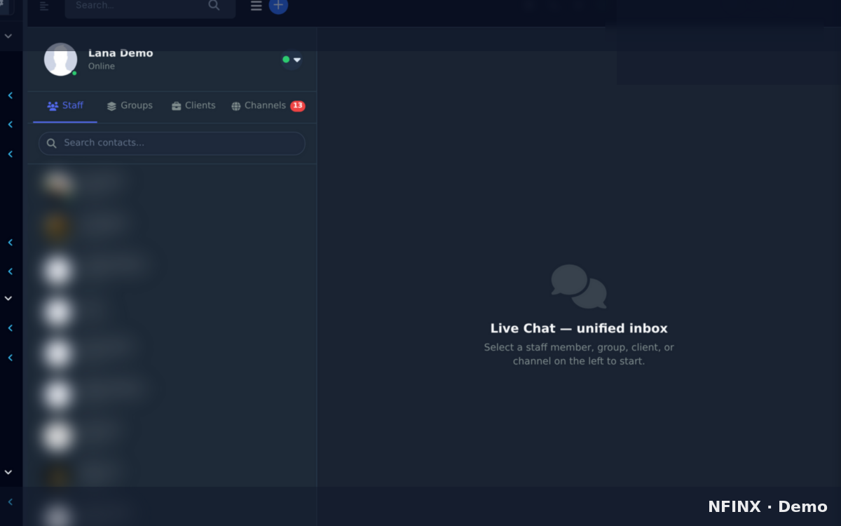 Omnichannel inbox